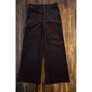 Ann Taylor Loft Size 6 30 x 29 Palmer Wide Leg Pants Corduroy High Rise